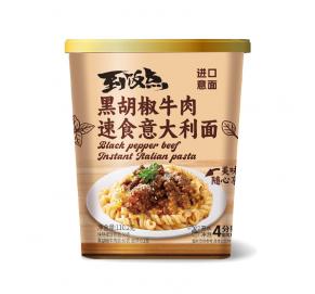 黑椒牛肉速食意大利面